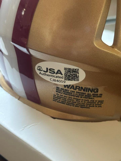 Kyle Juszczyk Autographed San Francisco 49ers Mini Helmet JSA COA-Right Off The Field