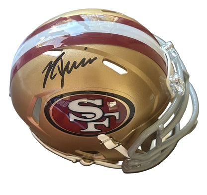 Kyle Juszczyk Autographed San Francisco 49ers Mini Helmet JSA COA-Right Off The Field