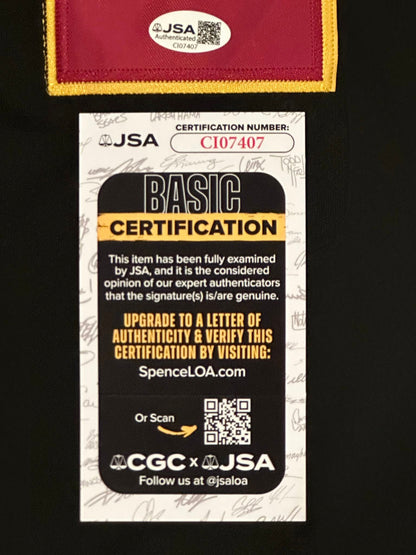 Kyrie Irving Autographed Cleveland Cavaliers Jersey JSA COA-Right Off The Field