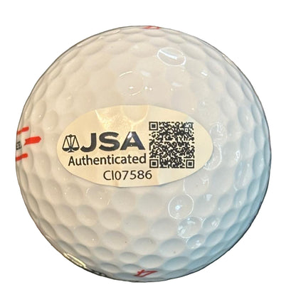Ludvig Aberg Autographed 2025 Ryder Cup Golf Ball JSA COA Team Europe-Right Off The Field