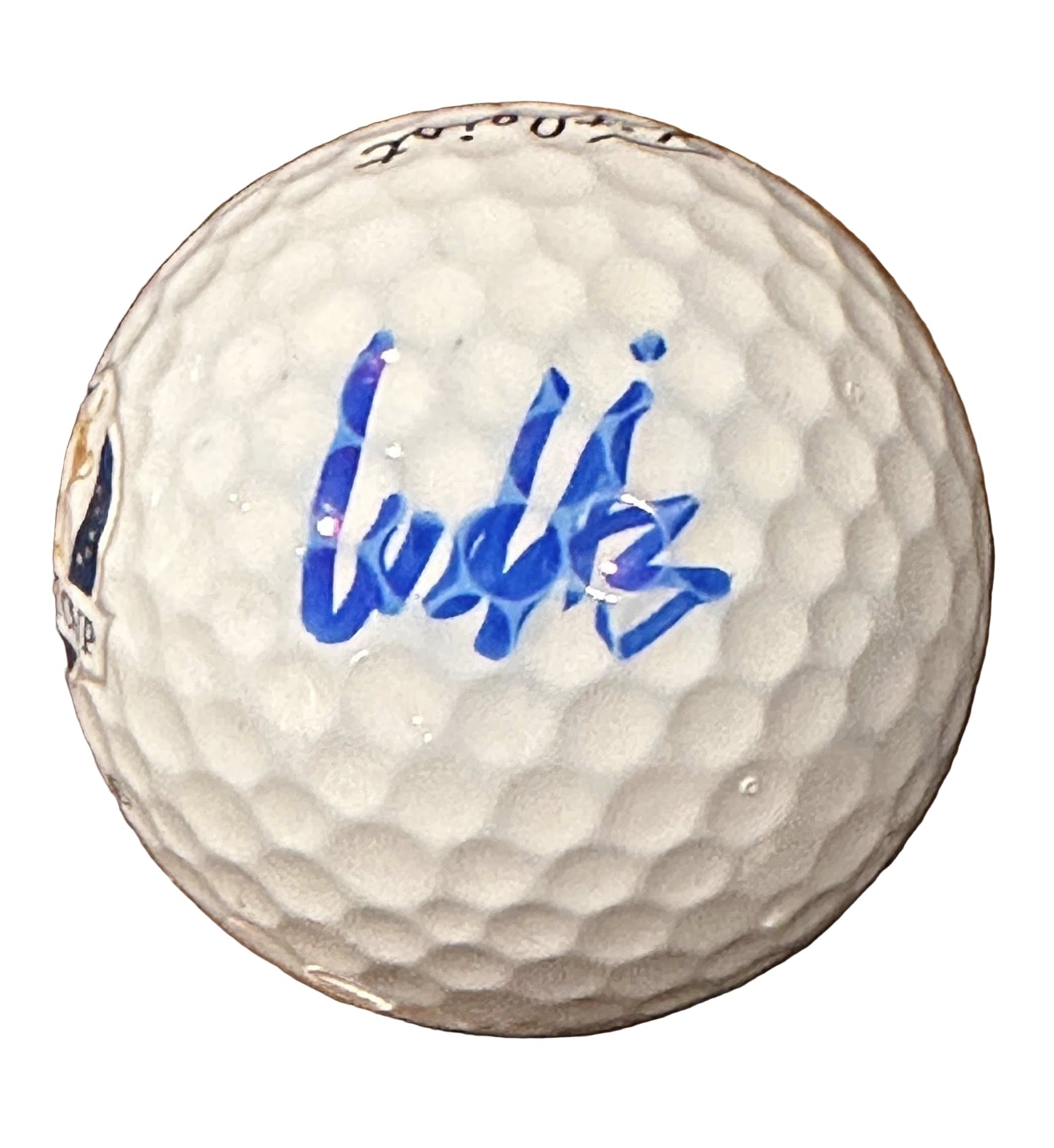 Ludvig Aberg Autographed 2025 Ryder Cup Golf Ball JSA COA Team Europe-Right Off The Field