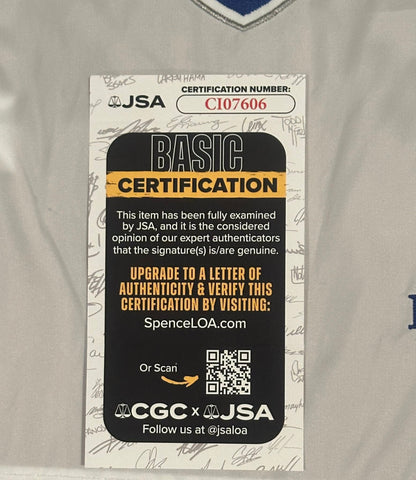 Ludvig Åberg Autographed 2025 Ryder Cup Pin Flag Team Europe JSA COA-Right Off The Field