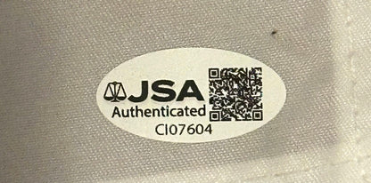 Ludvig Åberg Autographed 2025 Ryder Cup Pin Flag Team Europe JSA COA-Right Off The Field