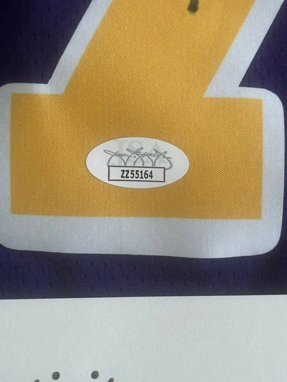 Luka Doncic Autographed Los Angeles Lakers Jersey JSA LOA-Right Off The Field