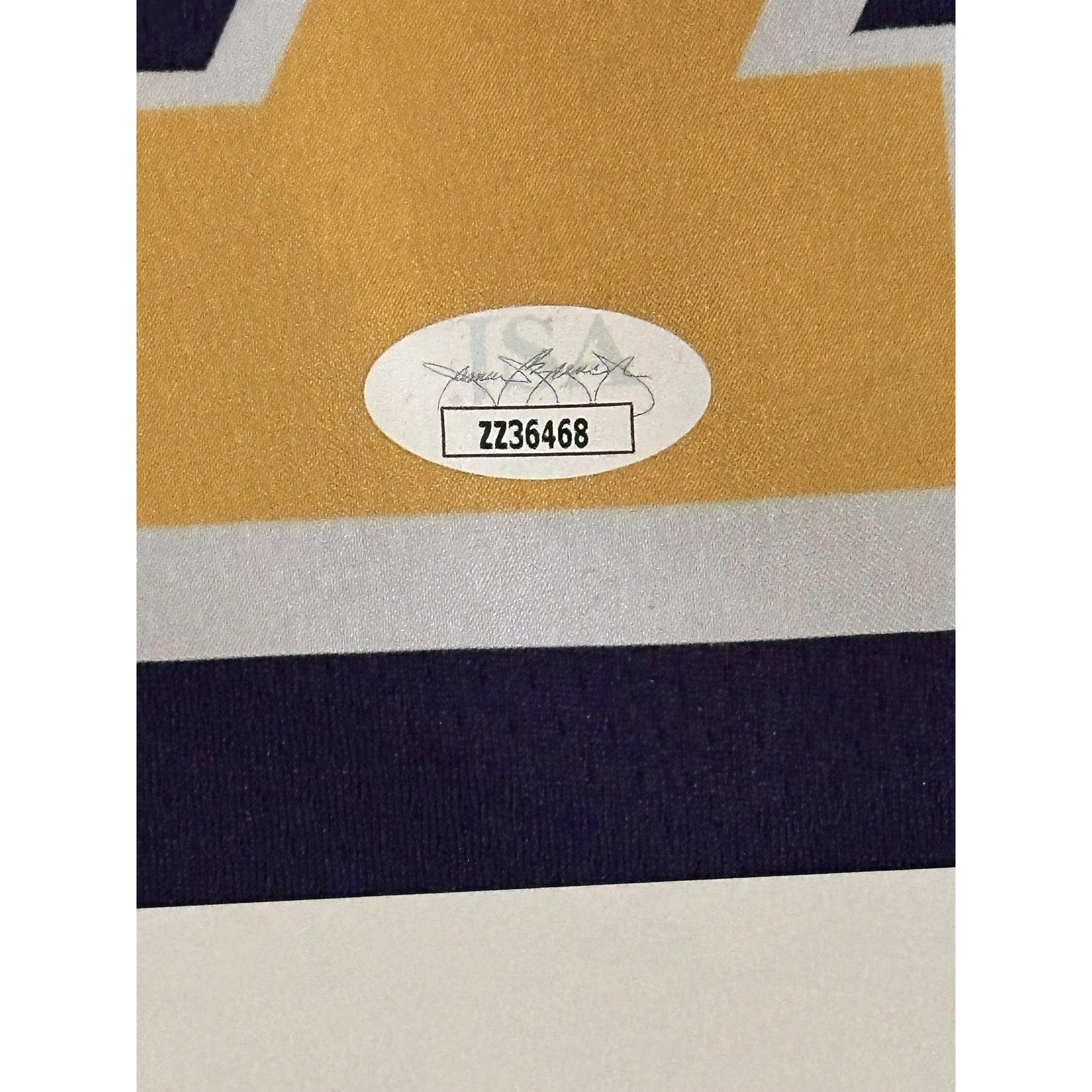 Luka Doncic Autographed Los Angeles Lakers Jersey JSA LOA-Right Off The Field