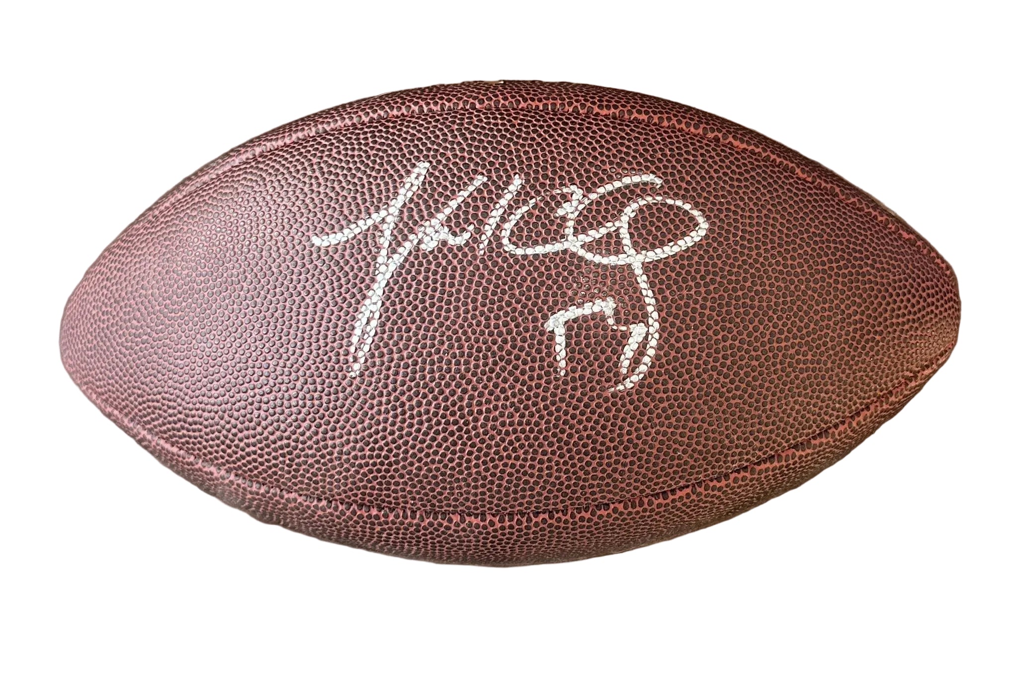 Luke Kuechly Autographed Wilson Replica NFL Football JSA COA Carolina Panthers-Right Off The Field