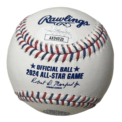 Marcell Ozuna Atlanta Braves Signed 2024 MLB All Star Game Baseball JSA COA-Baseball-Right Off The Field
