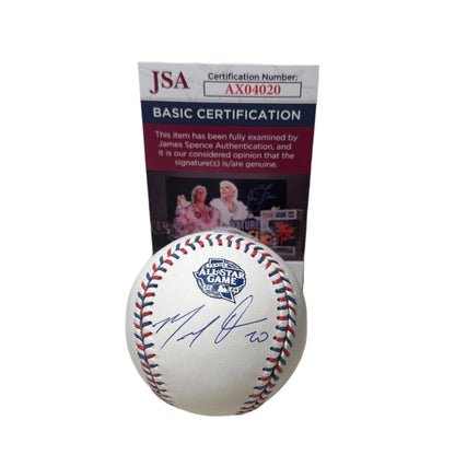 Marcell Ozuna Atlanta Braves Signed 2024 MLB All Star Game Baseball JSA COA-Baseball-Right Off The Field