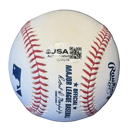 Marcelo Mayer Boston Red Sox Autographed Official MLB Baseball JSA COA-Right Off The Field