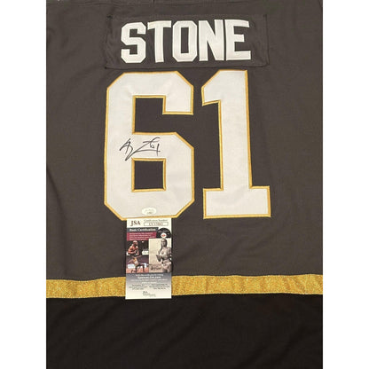Mark Stone Autographed Vegas Golden Knights Jersey JSA COA-Right Off The Field