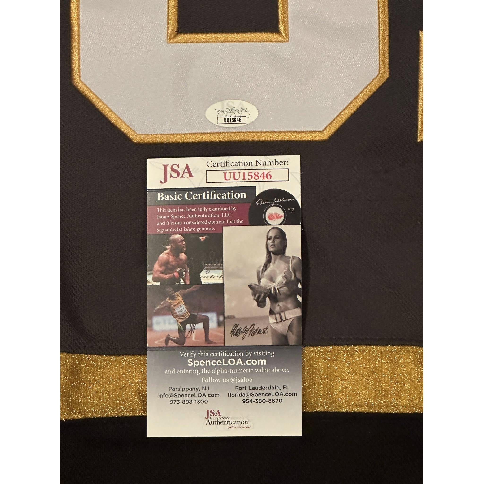 Mark Stone Autographed Vegas Golden Knights Jersey JSA COA-Right Off The Field