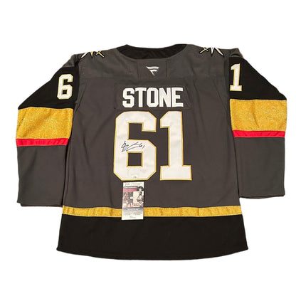 Mark Stone Autographed Vegas Golden Knights Jersey JSA COA-Right Off The Field