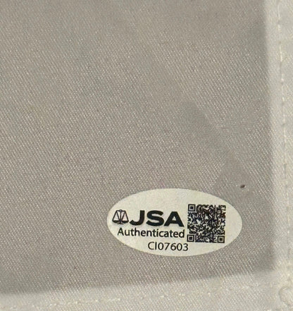 Matt Fitzpatrick Autographed 2025 Ryder Cup Pin Flag Team Europe JSA COA-Right Off The Field