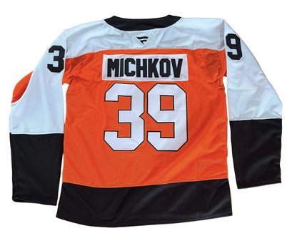 Matvei Michkov Philadelphia Flyers Jersey Size 52-Right Off The Field