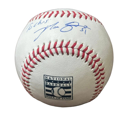 Max Scherzer Autographed Hall of Fame MLB Baseball JSA COA Personalized to Chris-Right Off The Field