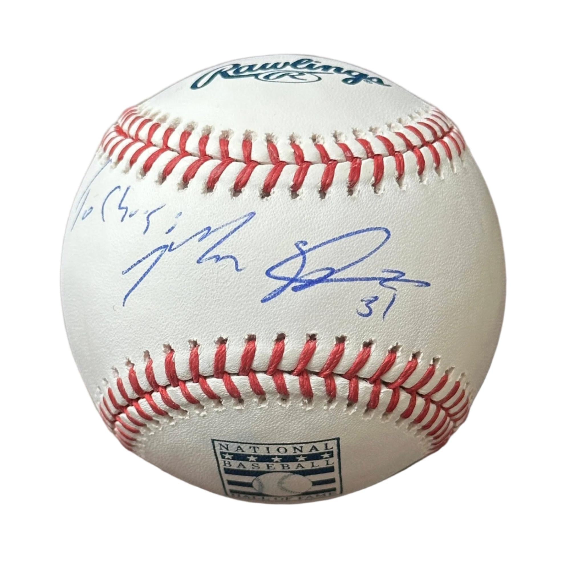 Max Scherzer Autographed Hall of Fame MLB Baseball JSA COA Personalized to Chris-Right Off The Field
