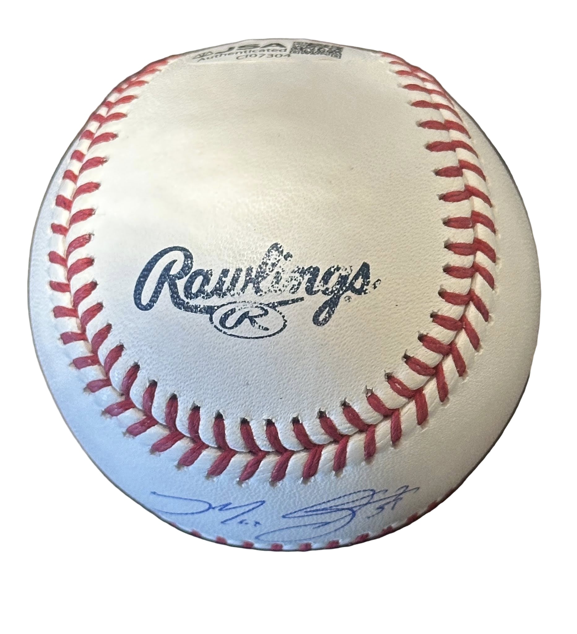 Max Scherzer Autographed Hall of Fame MLB Baseball JSA COA Washington Nationals-Right Off The Field