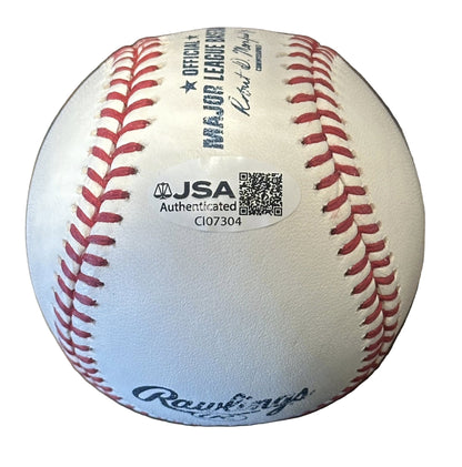 Max Scherzer Autographed Hall of Fame MLB Baseball JSA COA Washington Nationals-Right Off The Field