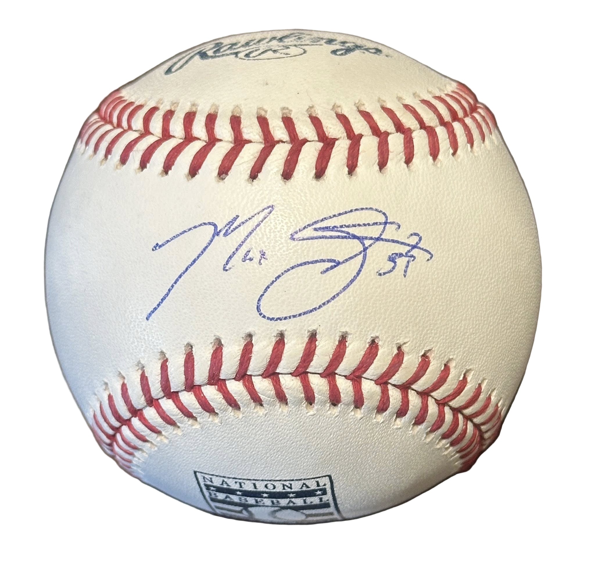 Max Scherzer Autographed Hall of Fame MLB Baseball JSA COA Washington Nationals-Right Off The Field