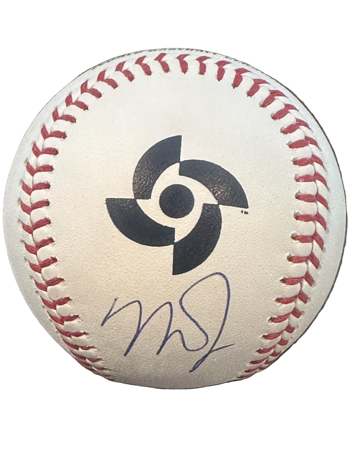 Mike Trout Autographed 2023 World Baseball Classic WBC Baseball JSA LOA Angels-Right Off The Field