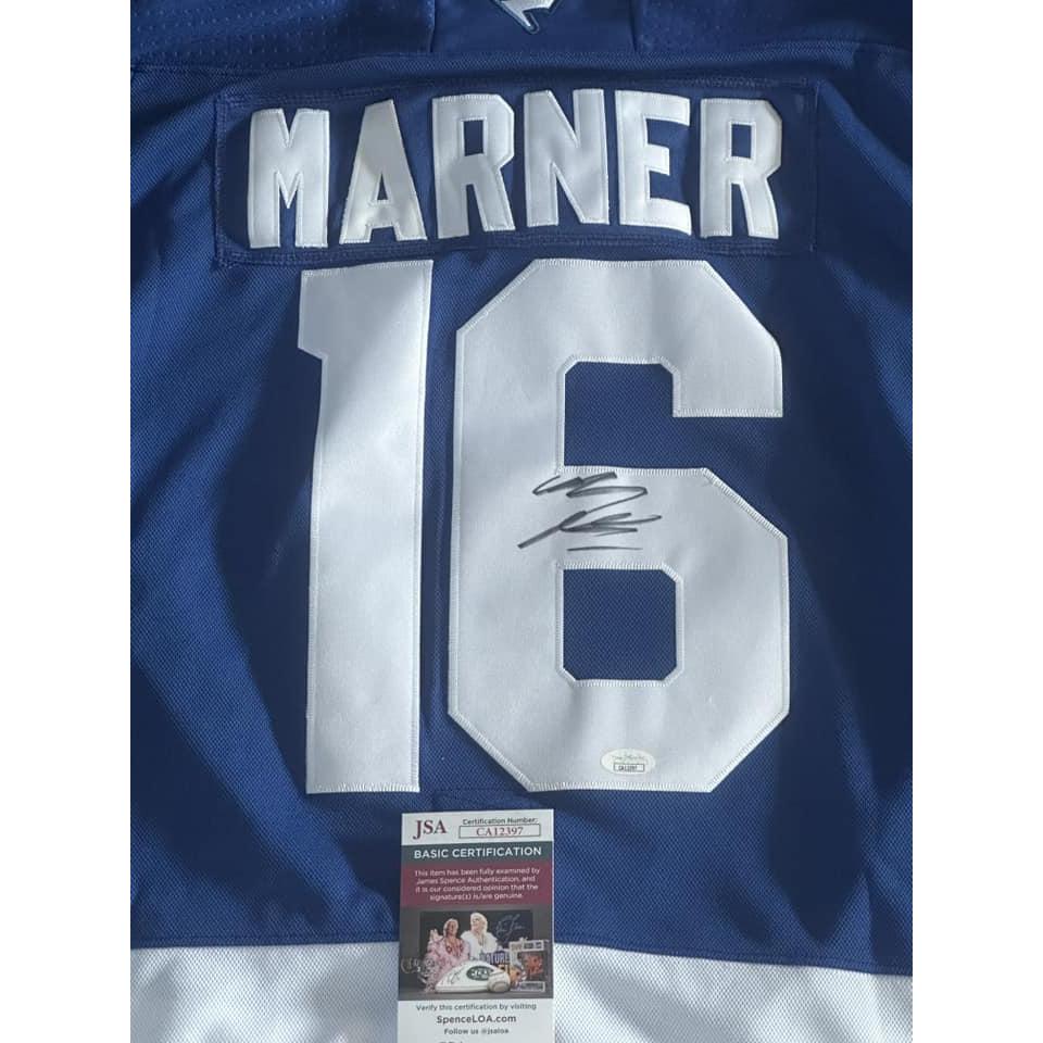 Mitch Marner Autographed Toronto Maple Leafs Jersey JSA COA-Right Off The Field