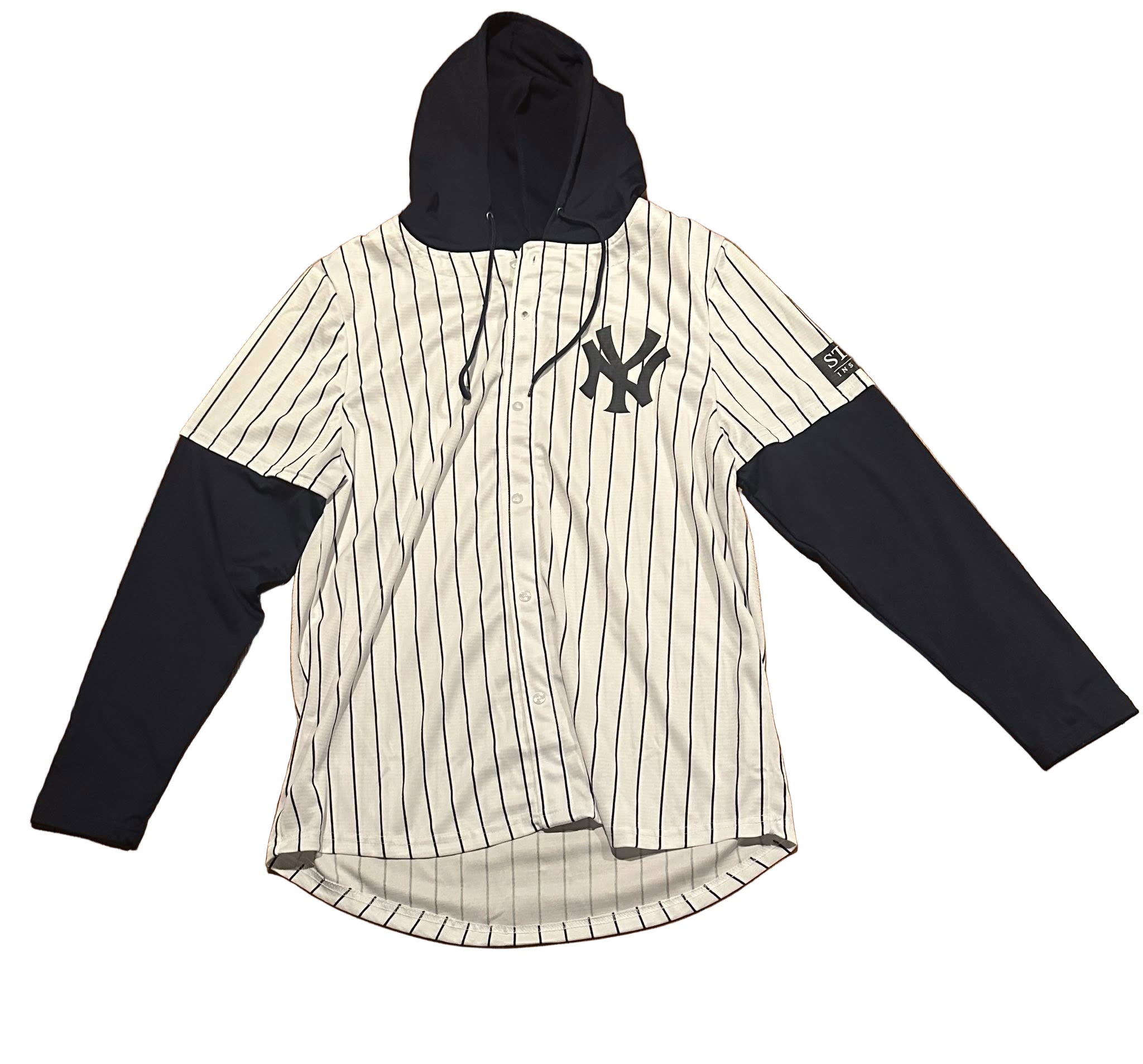 New York Yankees Jersey Hoodie 9/13/24 SGA Size Adult XL-Right Off The Field