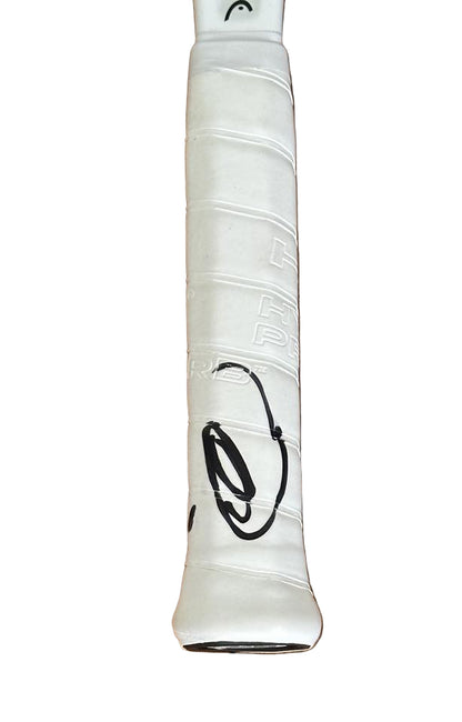 Novak Djokovic Autographed Head Speed Tennis Racket JSA COA-Right Off The Field