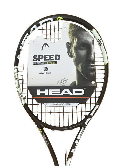 Novak Djokovic Autographed Head Speed Tennis Racket JSA COA-Right Off The Field