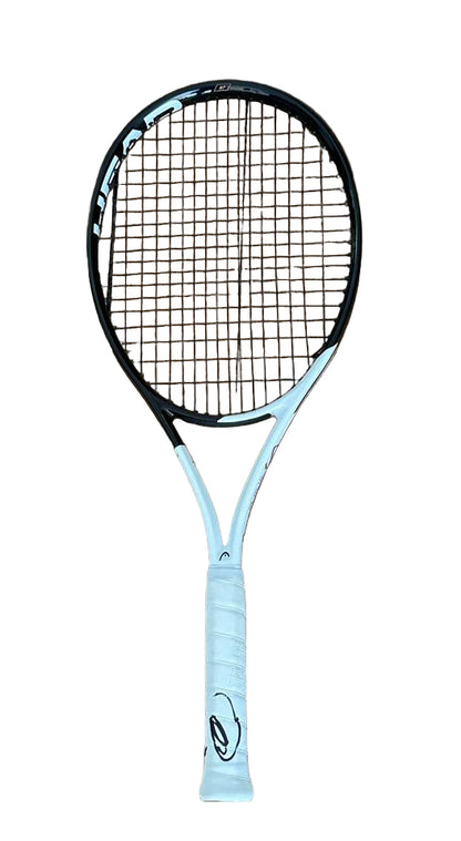 Novak Djokovic Autographed Head Speed Tennis Racket JSA COA-Right Off The Field