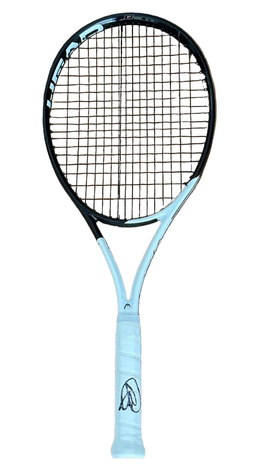 Novak Djokovic Autographed Head Speed Tennis Racket JSA COA-Right Off The Field
