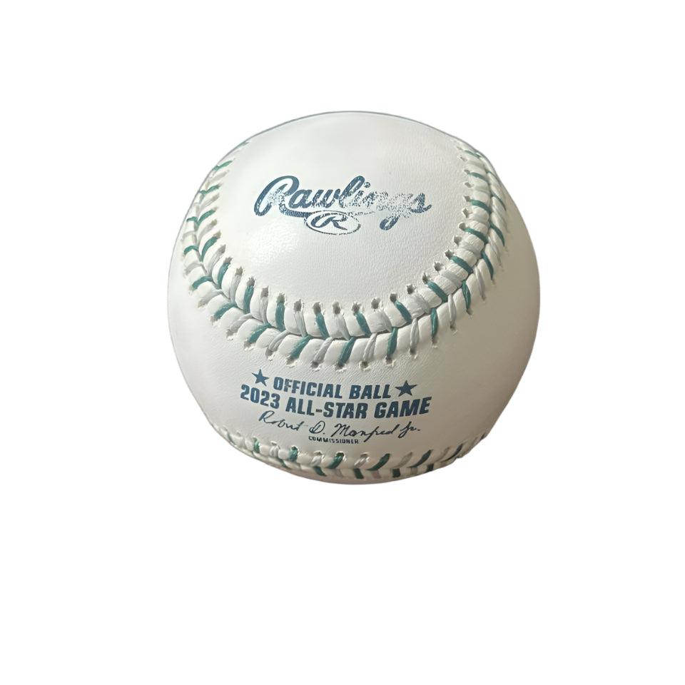 Orlando Arcia Atlanta Braves Autographed 2023 All Star Game Baseball-Right Off The Field