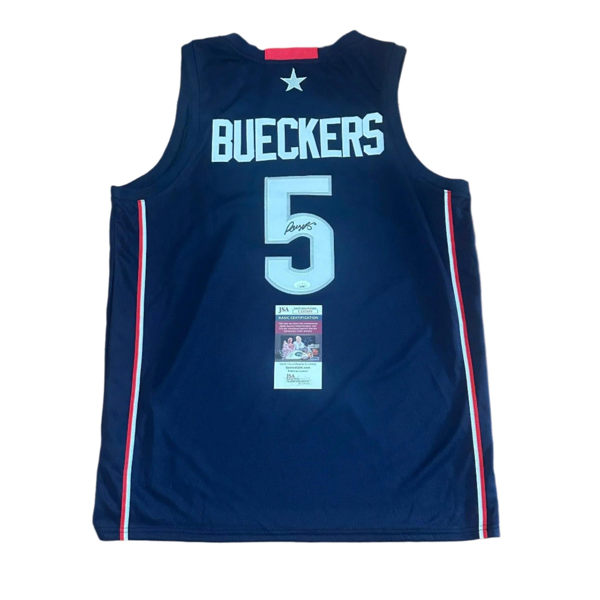 Paige Bueckers Autographed UConn Huskies Jersey JSA COA-Right Off The Field