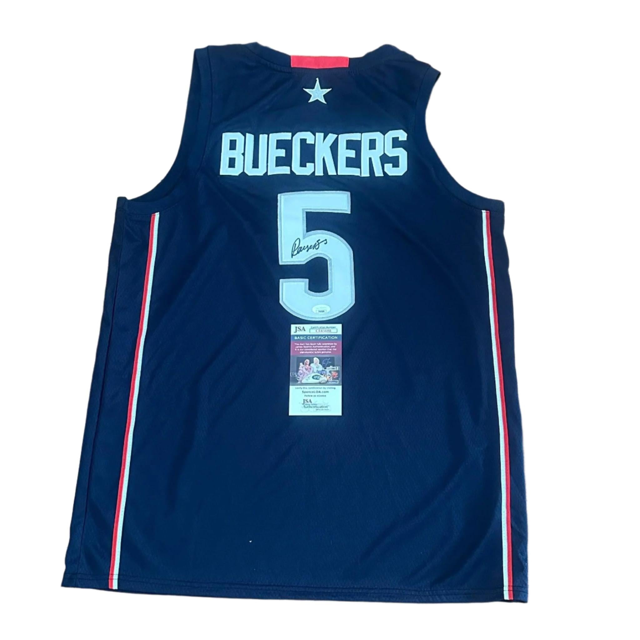 Paige Bueckers Autographed UConn Huskies Jersey JSA COA-Right Off The Field