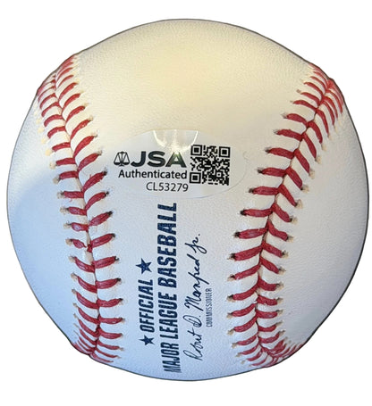 Patrick Roy Autographed Hall of Fame MLB Baseball JSA COA RARE-Right Off The Field
