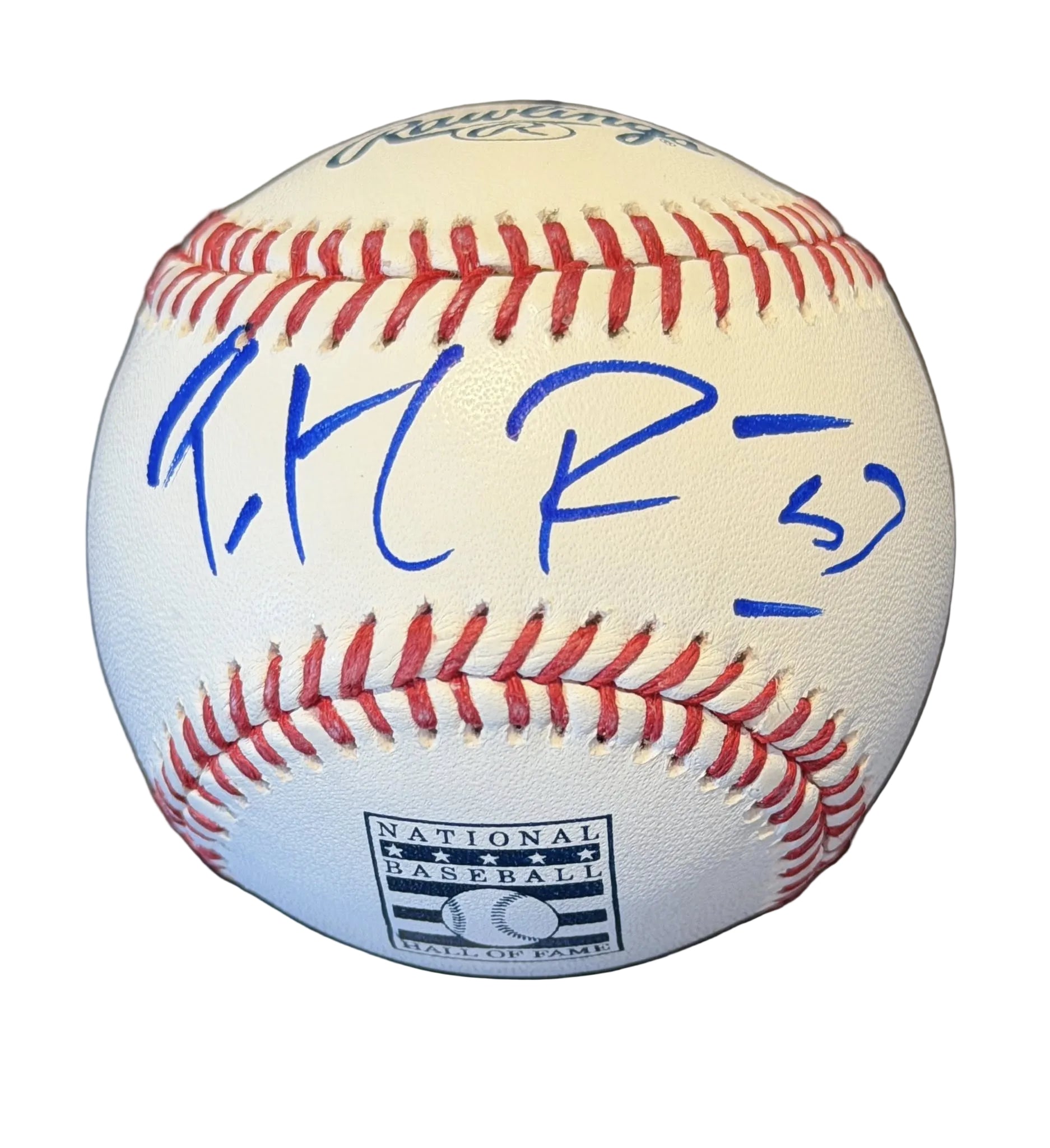 Patrick Roy Autographed Hall of Fame MLB Baseball JSA COA RARE-Right Off The Field