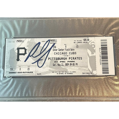 Paul Skenes Pittsburgh Pirates Autographed MLB Debut Ticket Stub 5/11/24 PSA/DNA-Right Off The Field