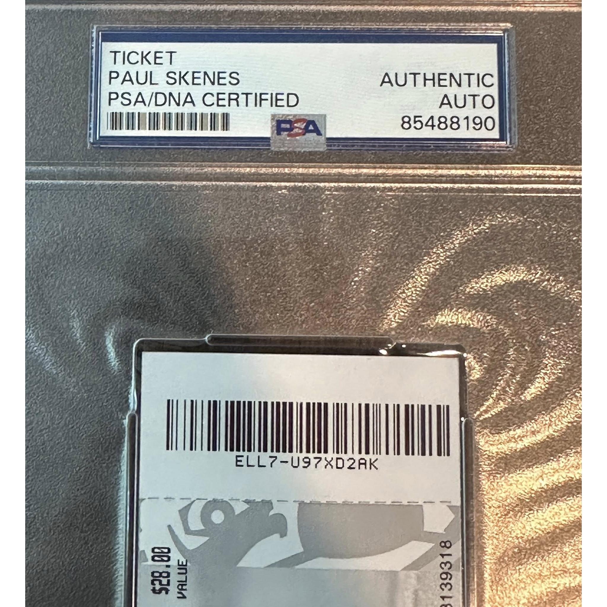 Paul Skenes Pittsburgh Pirates Autographed MLB Debut Ticket Stub 5/11/24 PSA/DNA-Right Off The Field