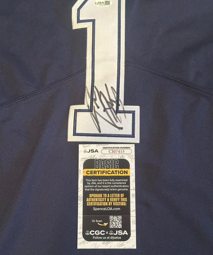 Post Malone Autographed Dallas Cowboys "Posty" Jersey JSA COA-Right Off The Field