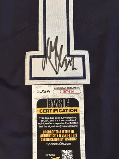 Post Malone Autographed Dallas Cowboys "Posty" Jersey JSA COA-Right Off The Field