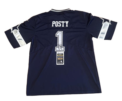 Post Malone Autographed Dallas Cowboys "Posty" Jersey JSA COA-Right Off The Field