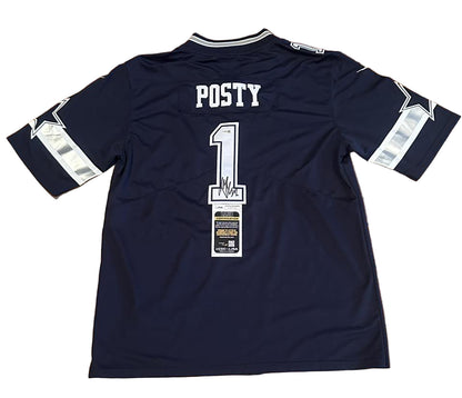 Post Malone Autographed Dallas Cowboys "Posty" Jersey JSA COA-Right Off The Field
