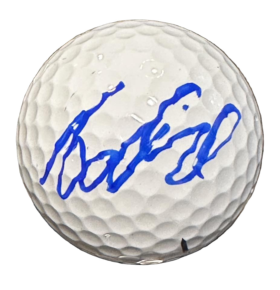 Rasmus Højgaard Autographed 2025 Ryder Cup Golf Ball JSA COA Team Europe-Right Off The Field