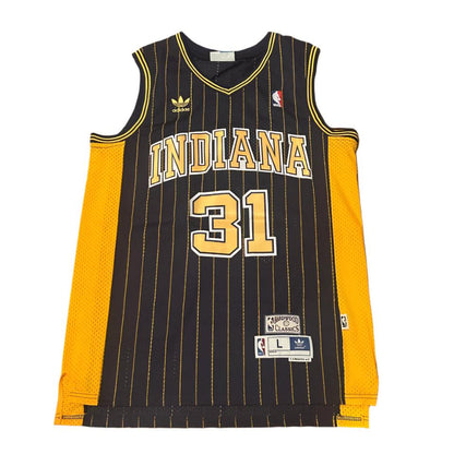 Reggie Miller Autographed Indiana Pacers Jersey JSA LOA-Right Off The Field