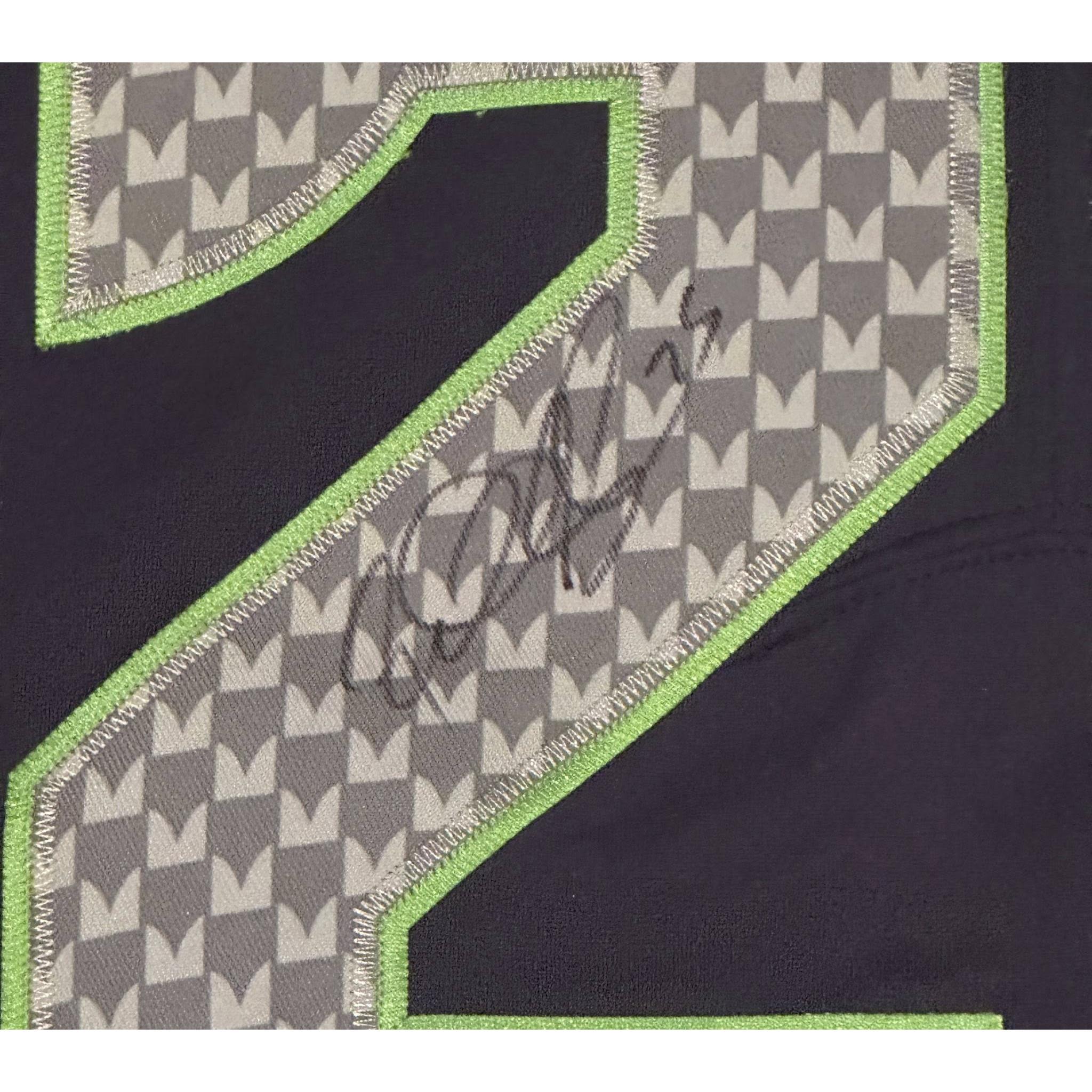 Richard Sherman Autographed Seattle Seahawks Jersey JSA COA READ DESCRIPTION-Right Off The Field