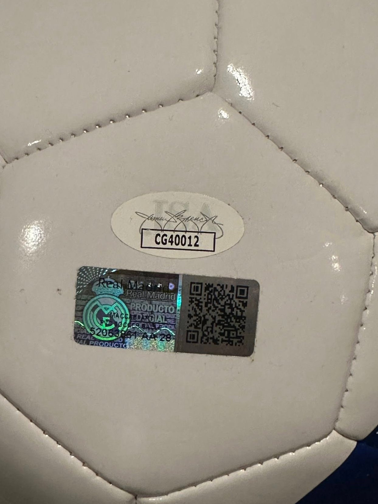 Rodrygo Autographed Real Madrid Soccer Ball JSA COA-Right Off The Field