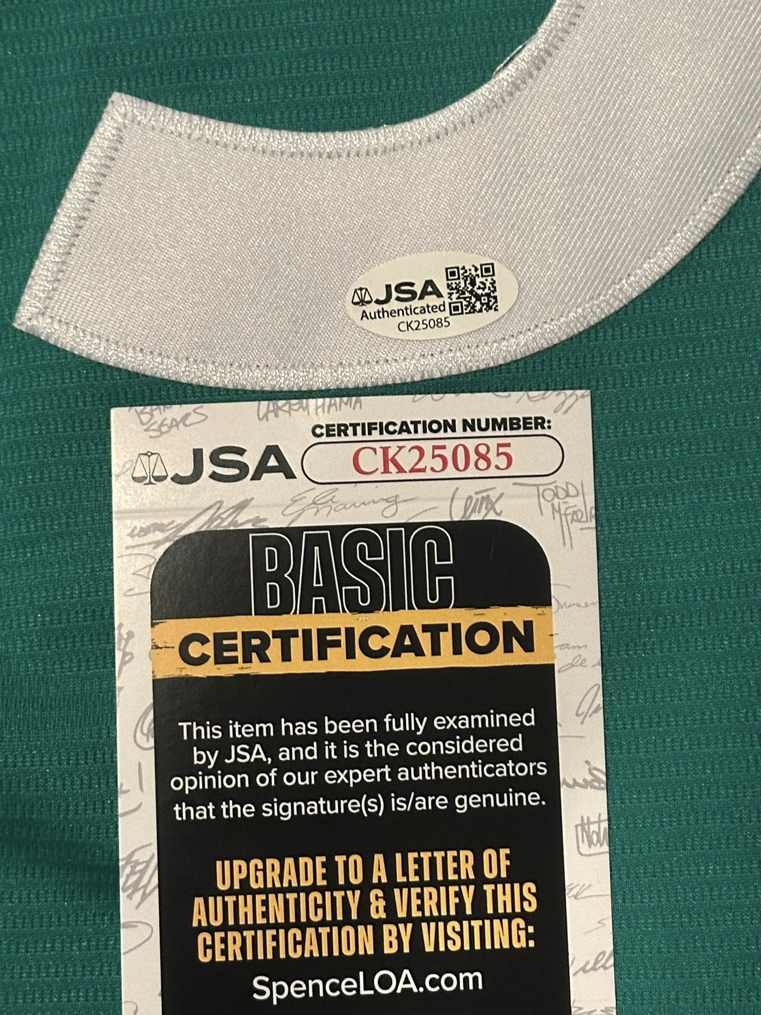 Roman Anthony Signed Autographed Boston Red Sox City Connect Jersey JSA COA-Right Off The Field