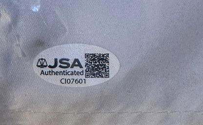 Rory McIlroy Autographed 2025 Ryder Cup Pin Flag Team Europe JSA COA-Right Off The Field