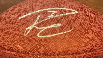 Russell Wilson Autographed Wilson Composite Leather Football PSA Hologram READ-Right Off The Field