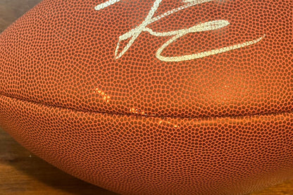 Russell Wilson Autographed Wilson Composite Leather Football PSA Hologram READ-Right Off The Field