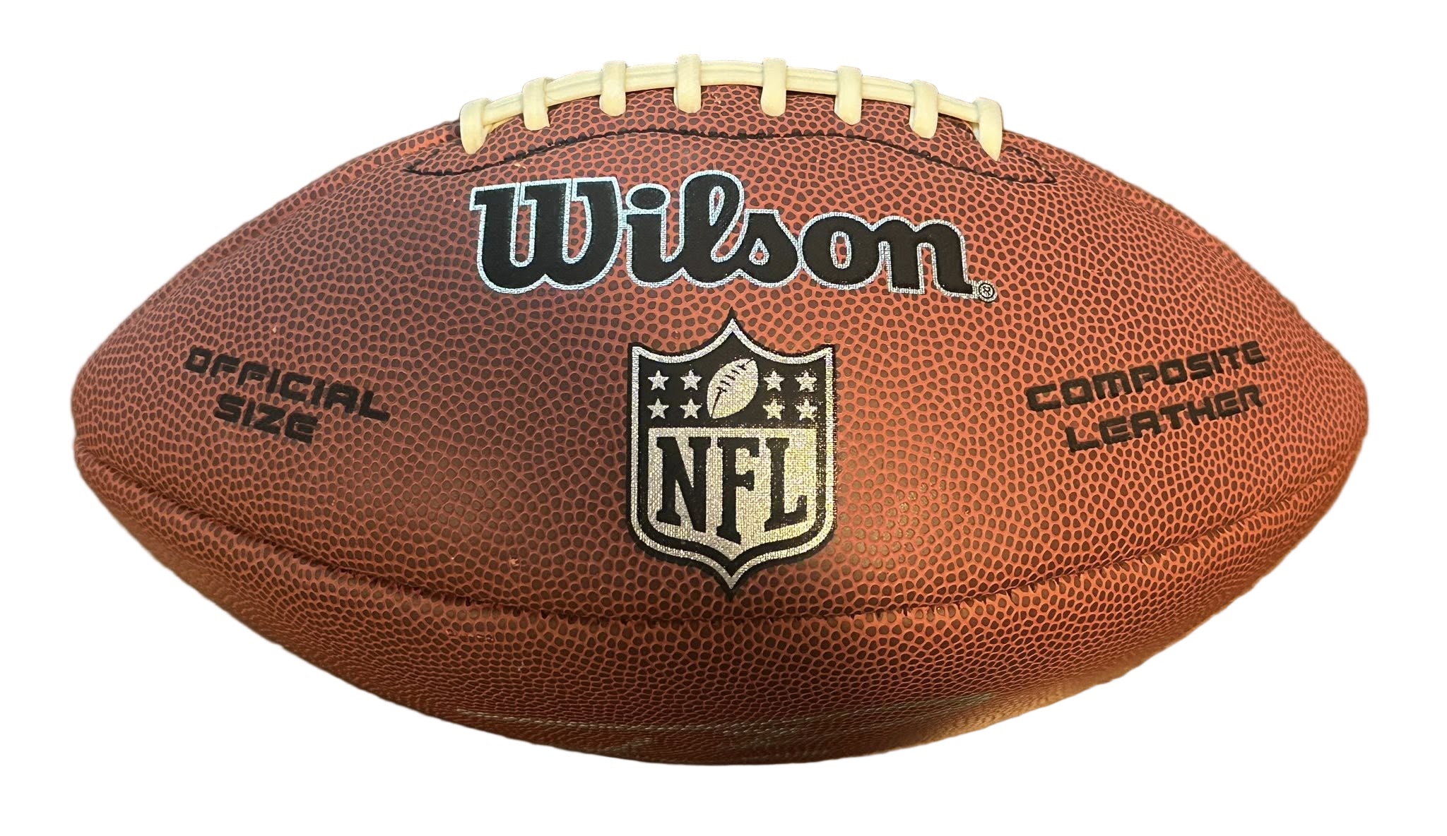 Russell Wilson Autographed Wilson Composite Leather Football PSA Hologram READ-Right Off The Field